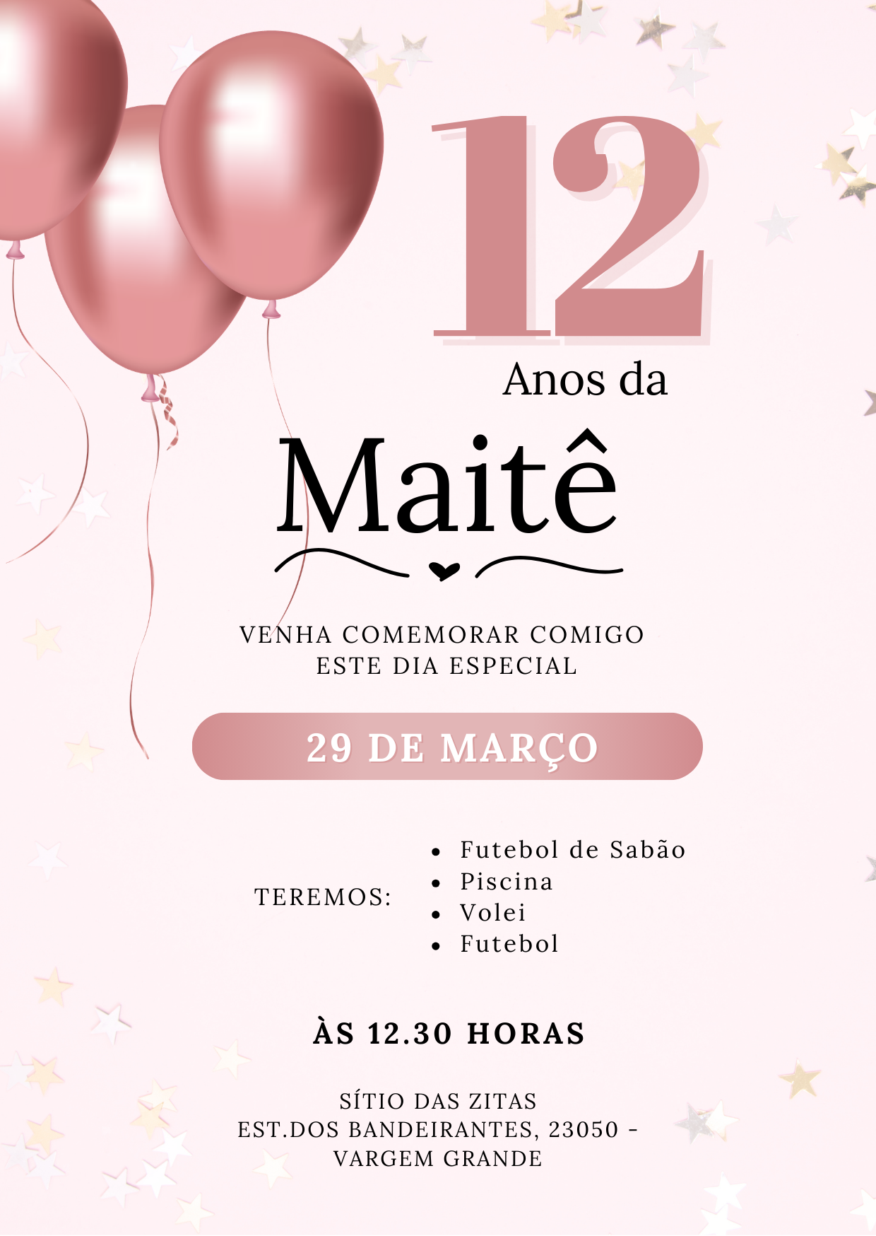 Imagem de um balão dourado elegante